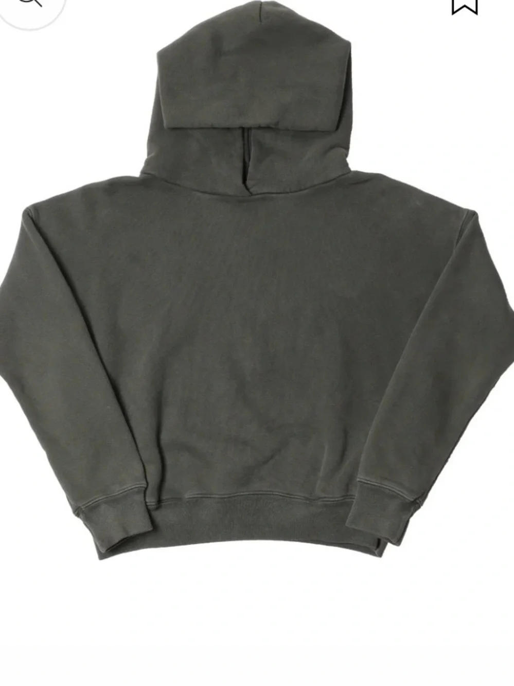 Men's gray Hooded Sweatshirt sz xs unisex